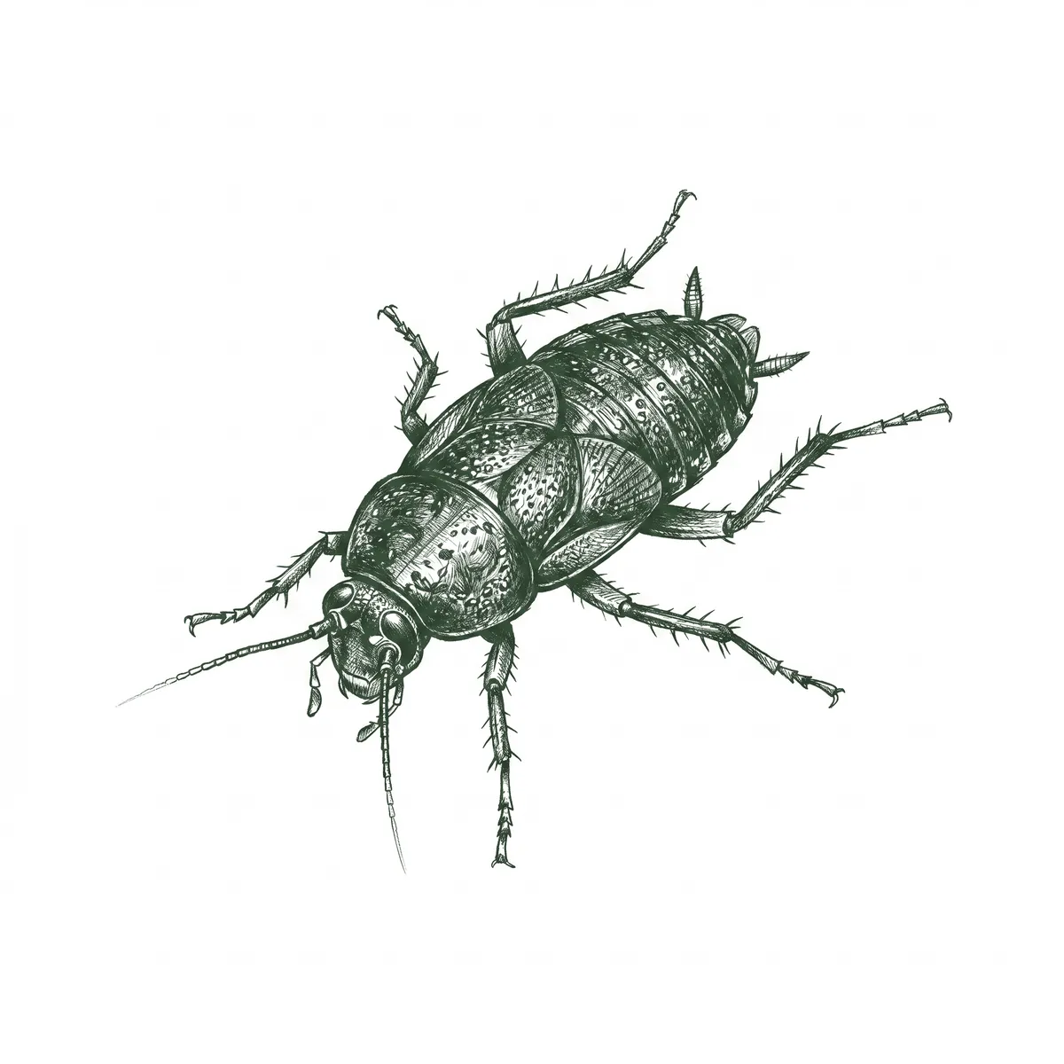 Smoky Brown Cockroach